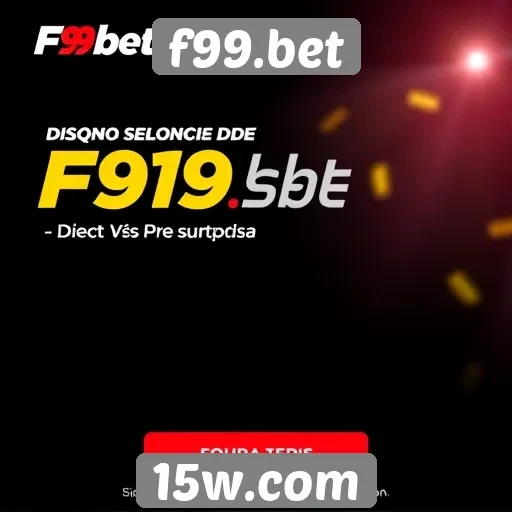 Promoções e bônus disponíveis no site f99.bet